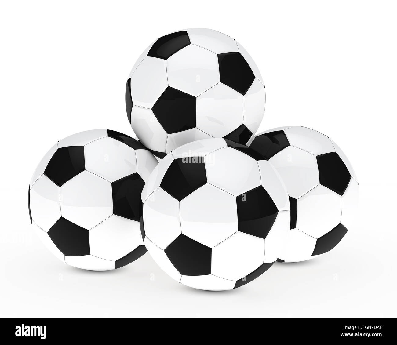 Many Footballs High Resolution Stock Photography and Images Alamy