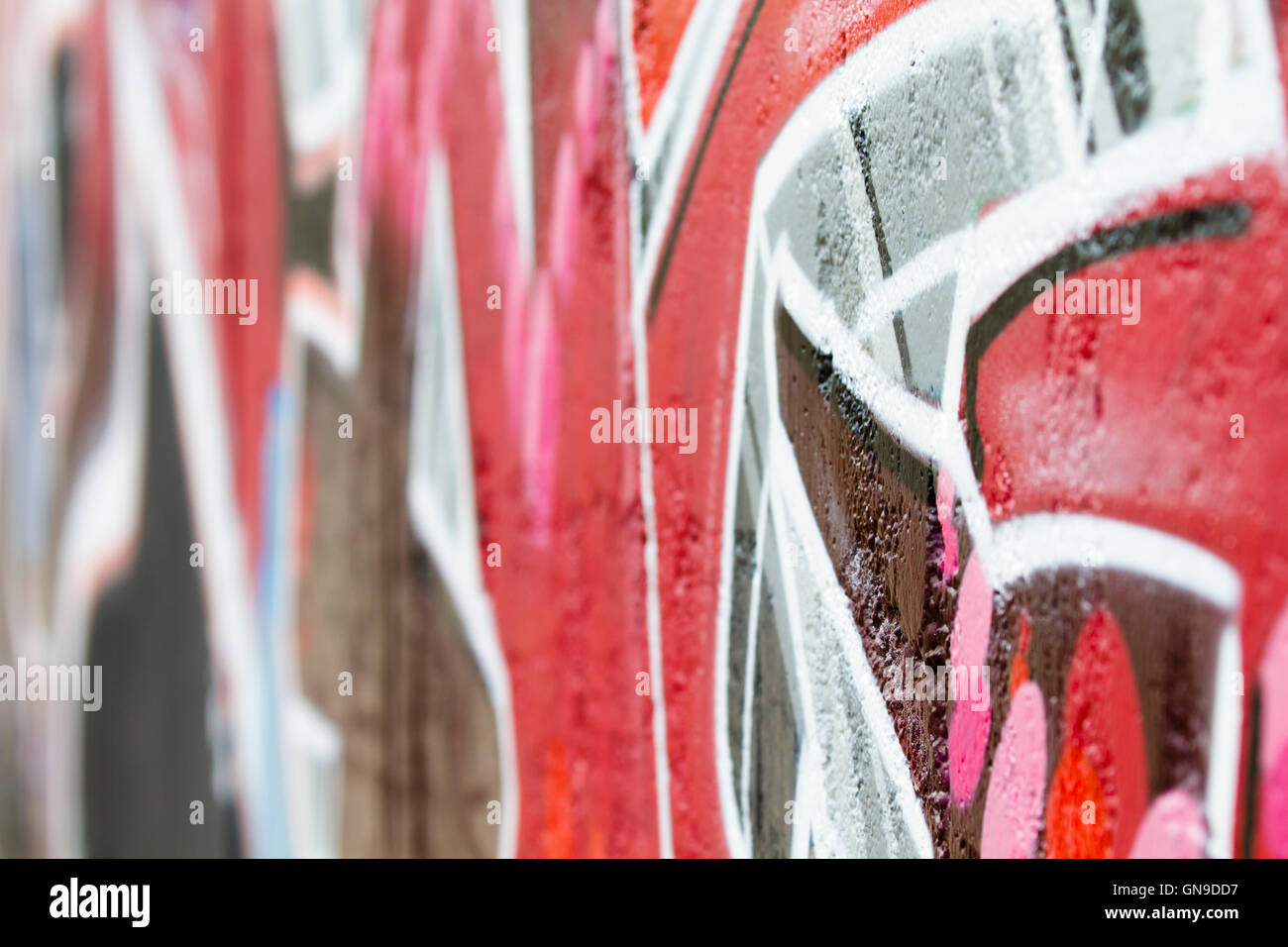 Graffito Azpects Graffiti perspective hi-res stock photography and images - Alamy