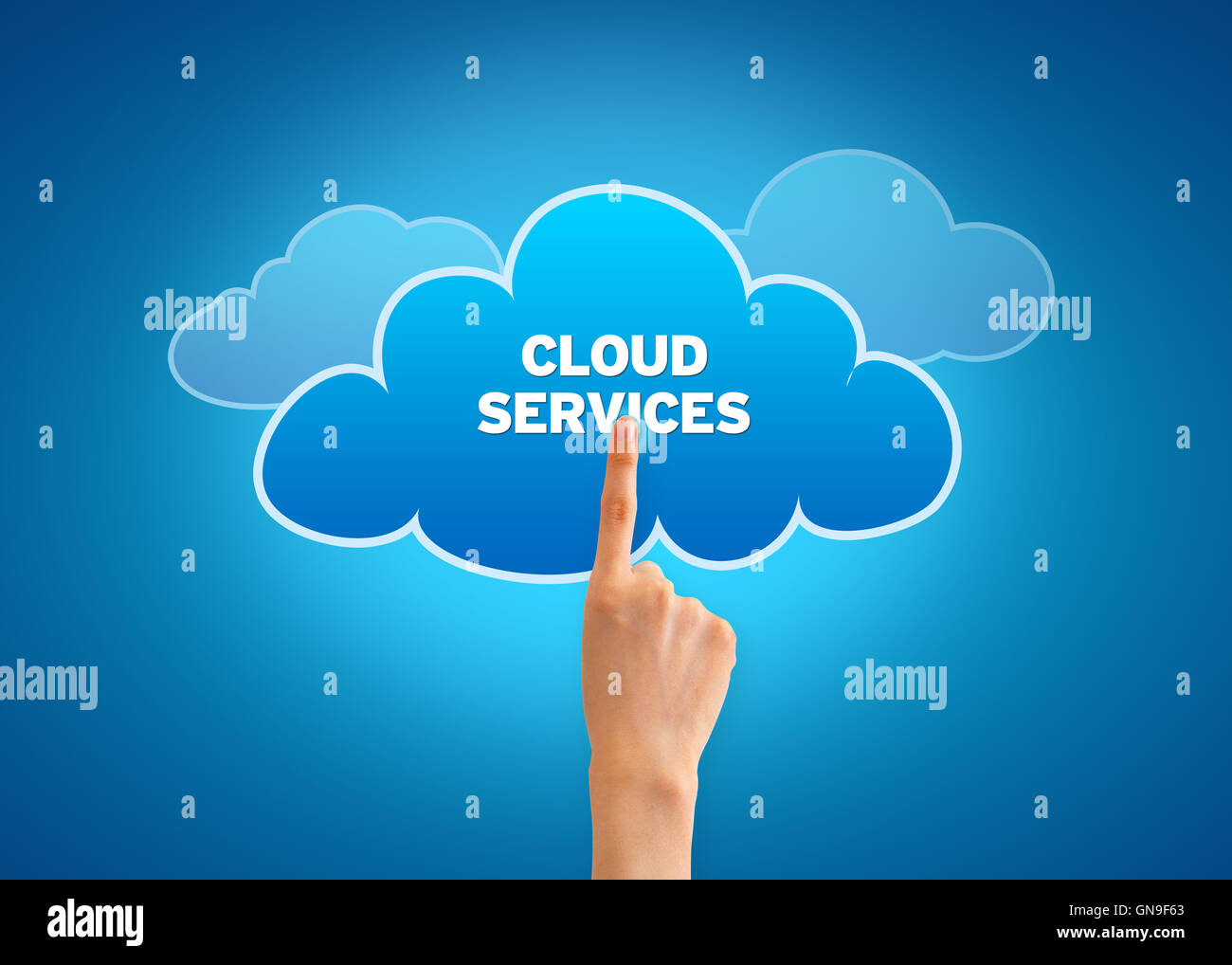 Cloud computing human hi-res stock photography and images - Alamy