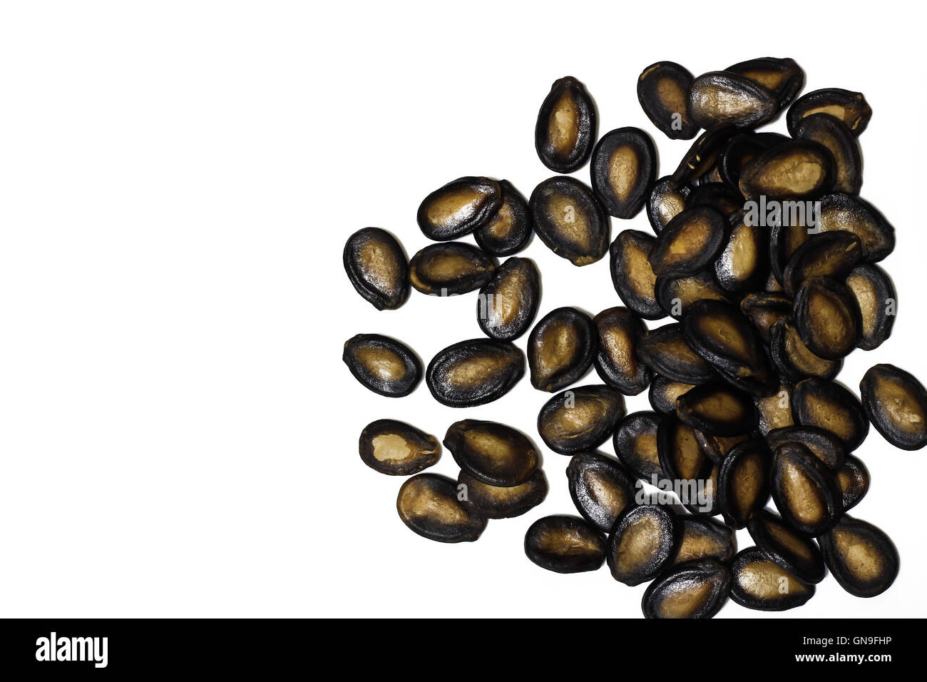 Watermelon seeds and pumpkin seeds Stock Photo Alamy