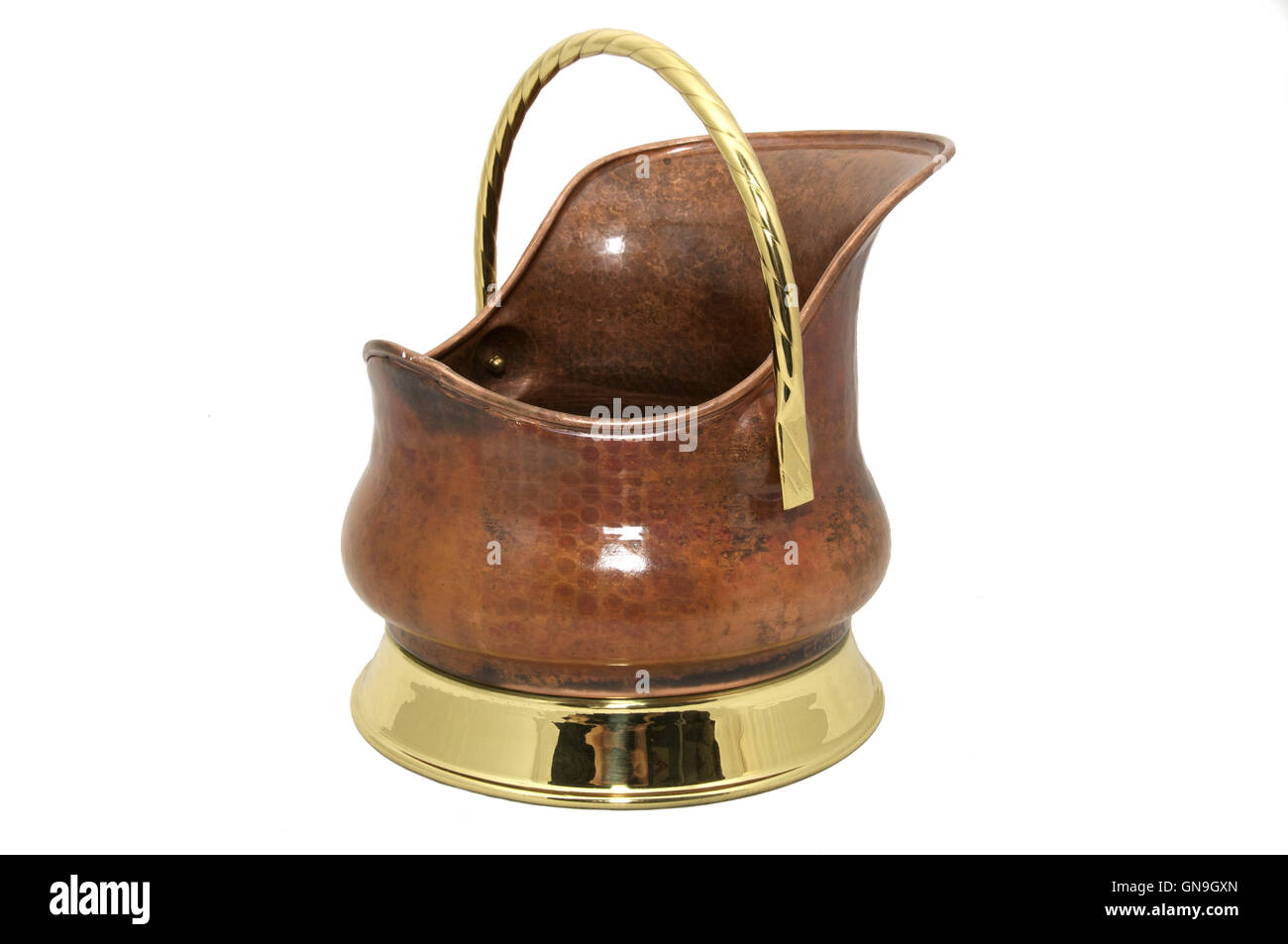 decorative copper pot Stock Photo Alamy