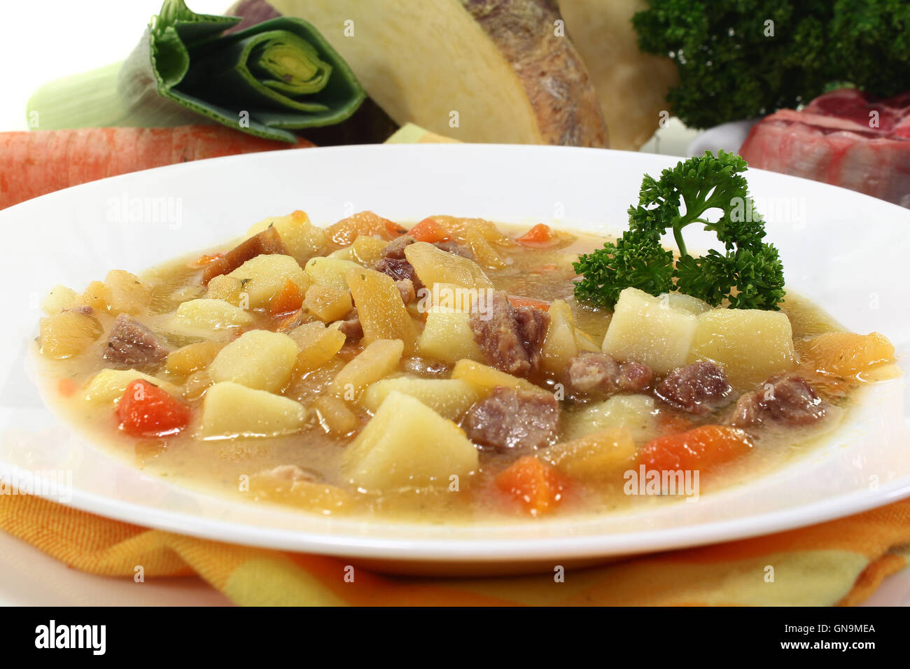 Turnip stew Stock Photo Alamy