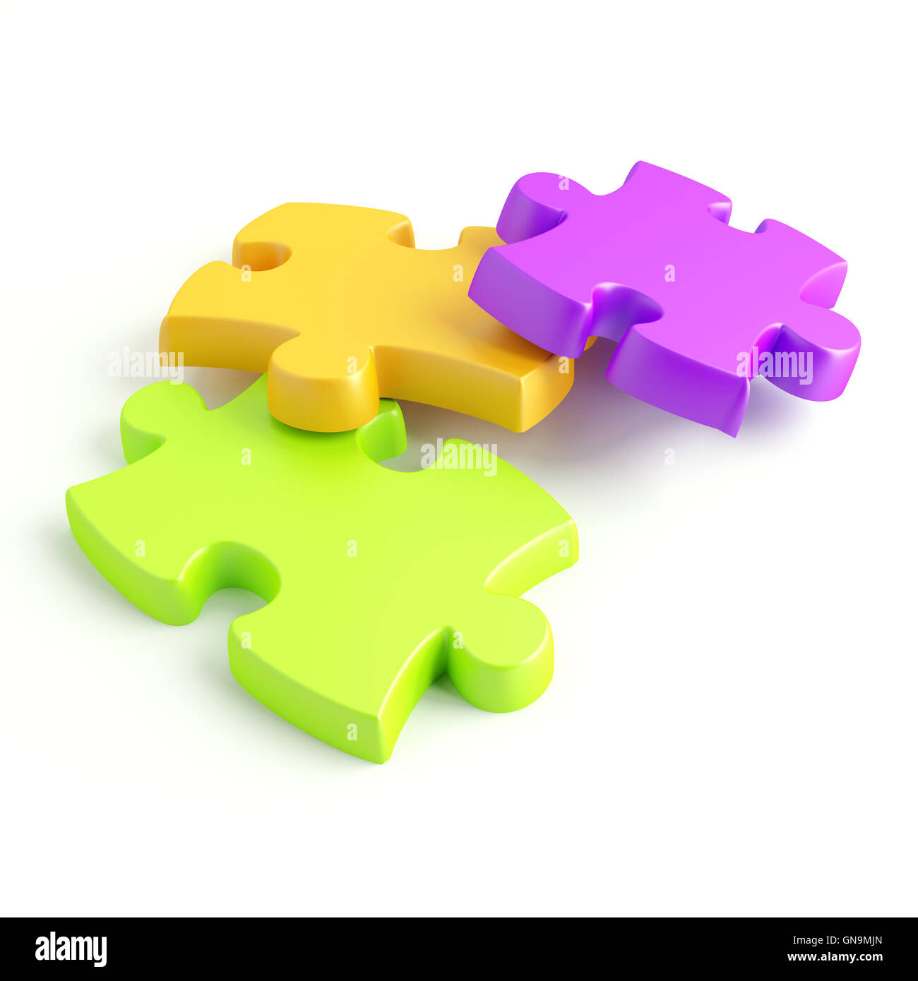 Parts of a puzzle Stock Photo Alamy