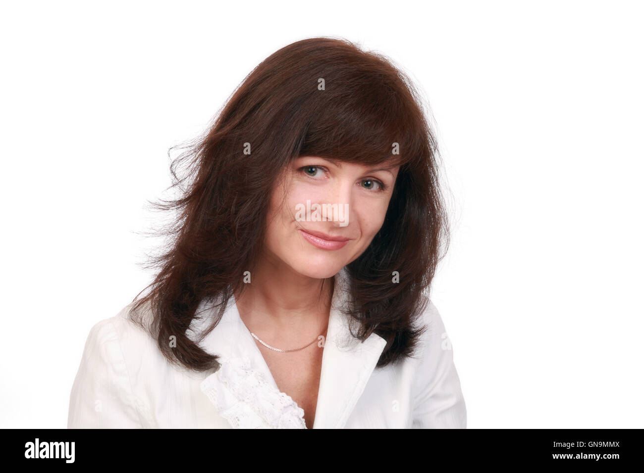 Positive attractive business woman hi-res stock photography and images ...