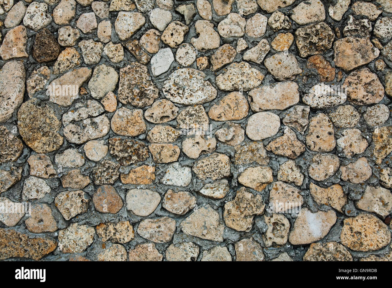 Rough stone wall texture Stock Photo Alamy