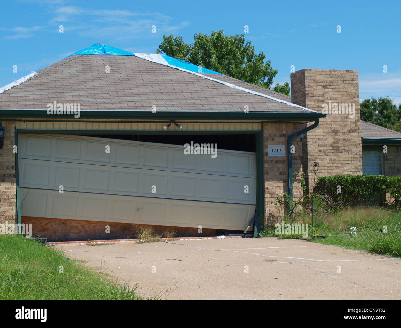 Rockwall Tornadoes Damage Stock Photo - Alamy