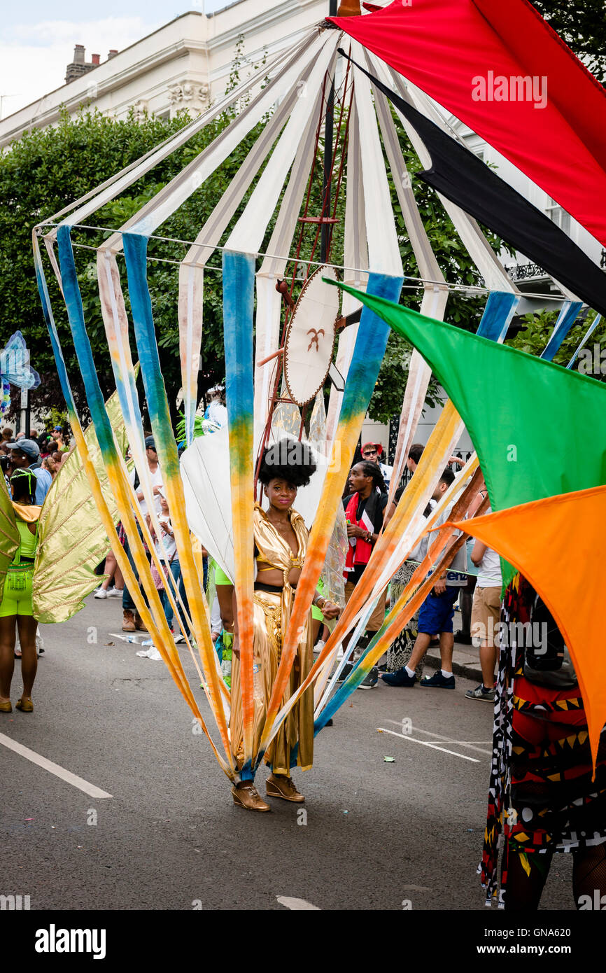 London, UK. 29th Aug, 2016. Celebrations at the Notting Hill Carnival