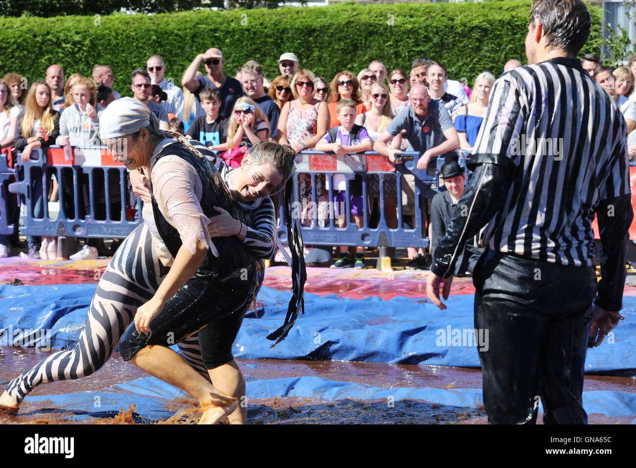 Gravy wrestling hires stock photography and images Alamy