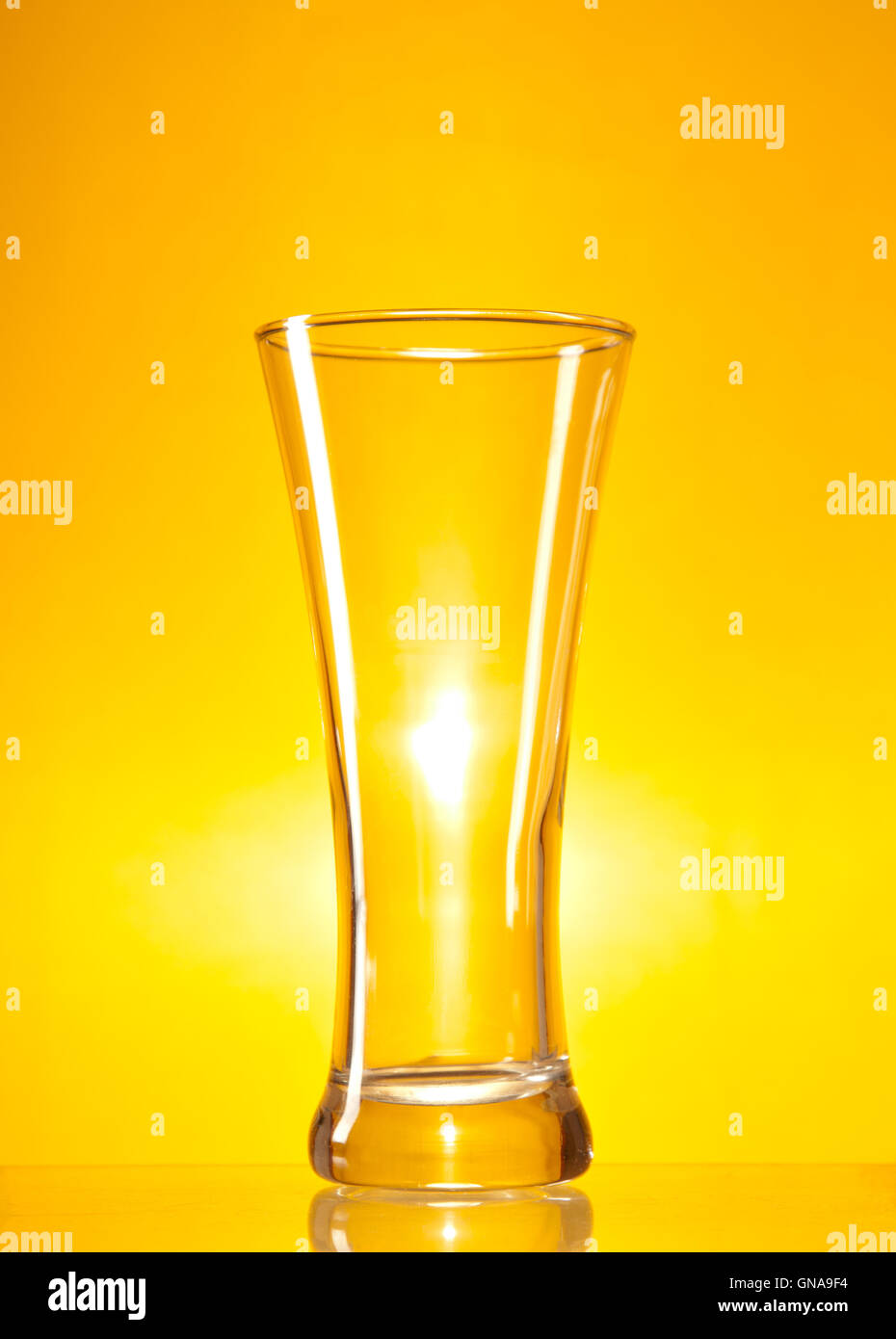 Empty beer glass Stock Photo Alamy