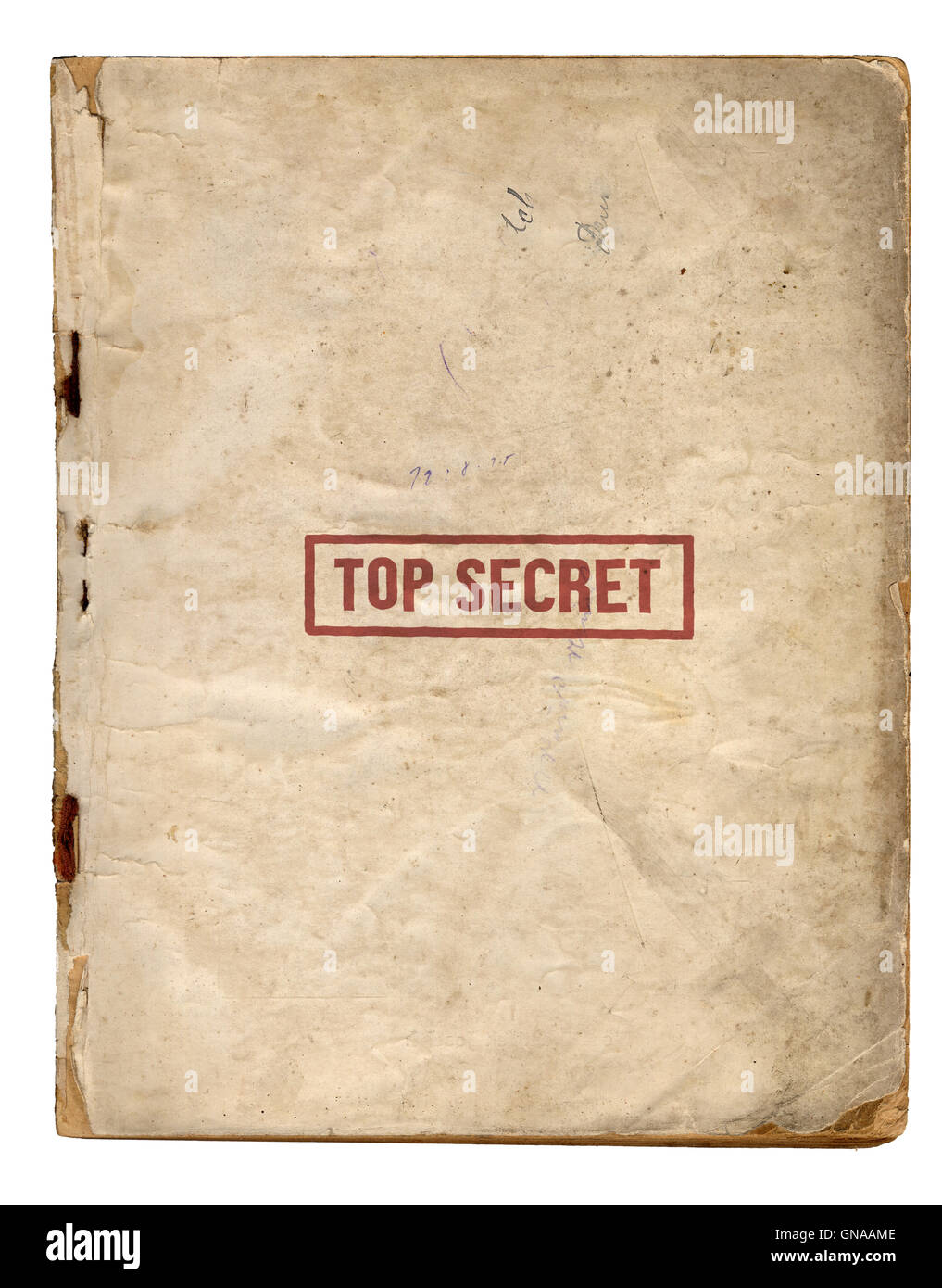 Top Secret Files Stock Photo