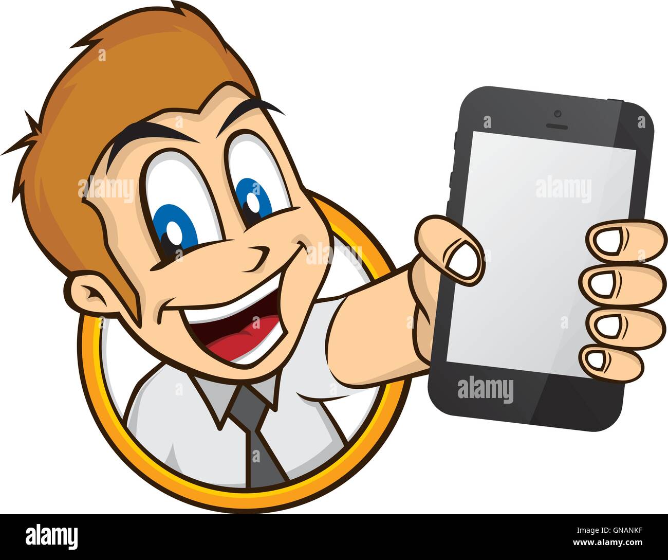 Cartoon Guy Holding Phone Stock Vector Image Art Alamy Cartoon Guy Holding Phone Stock Vector Image Art Alamy