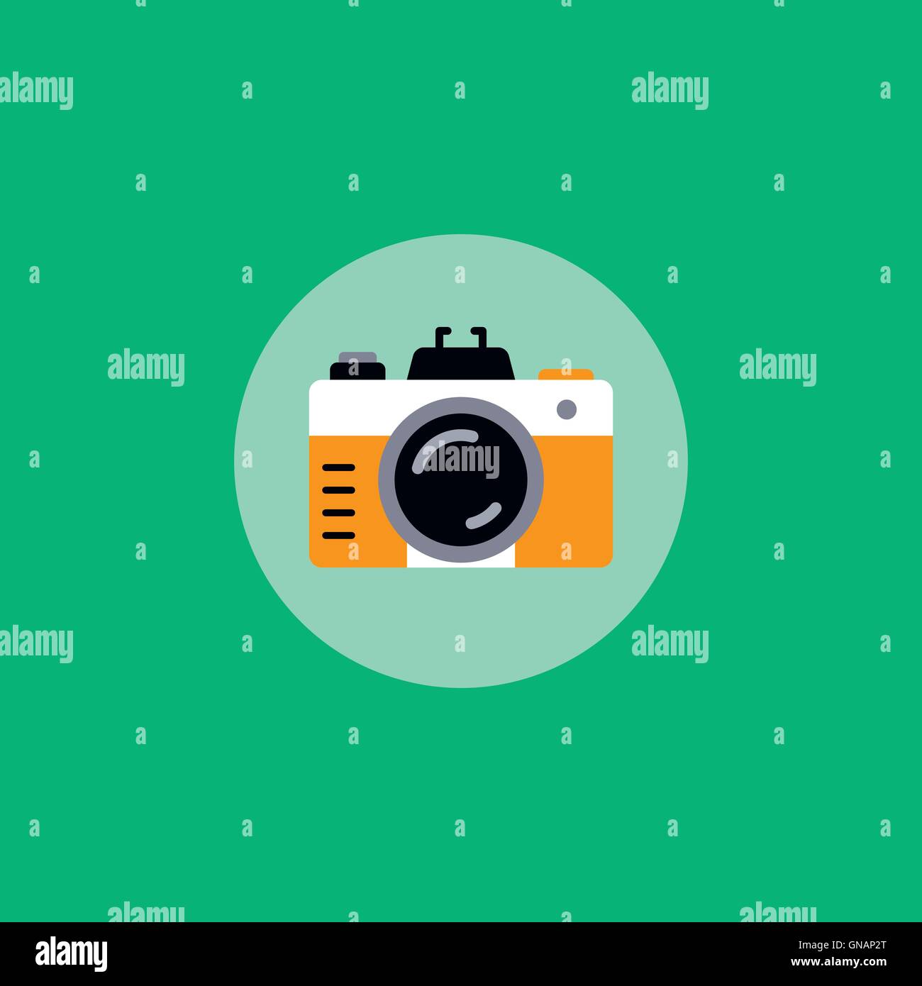 retro photo camera Stock Vector Image & Art - Alamy