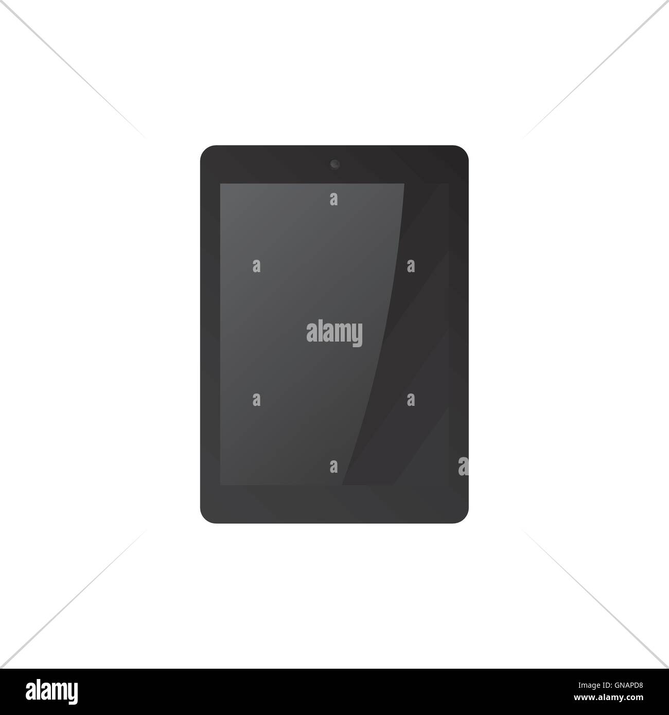 black tablet mock up Stock Vector Image & Art - Alamy
