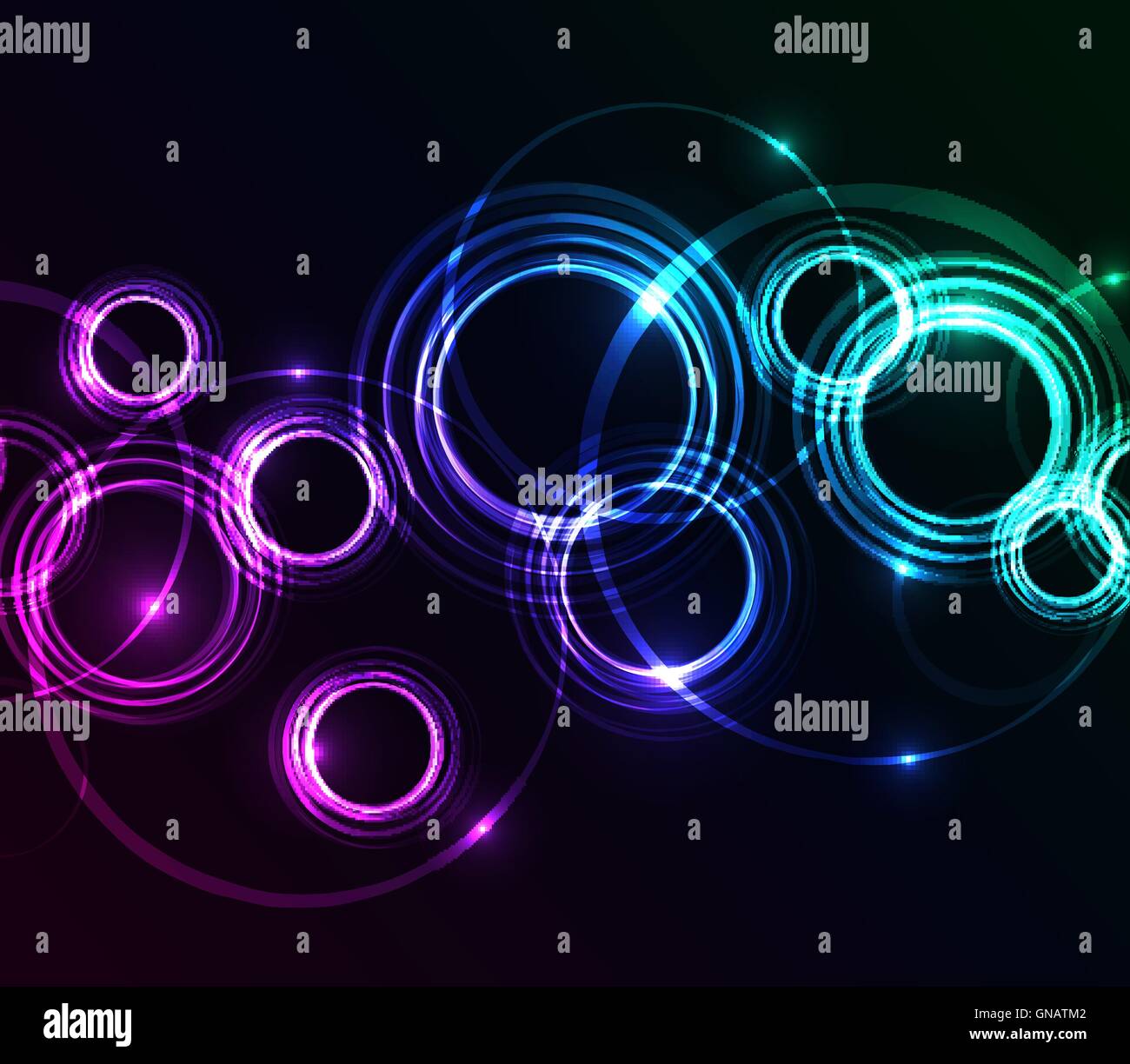 Vector abstract circles Stock Vector Image & Art - Alamy