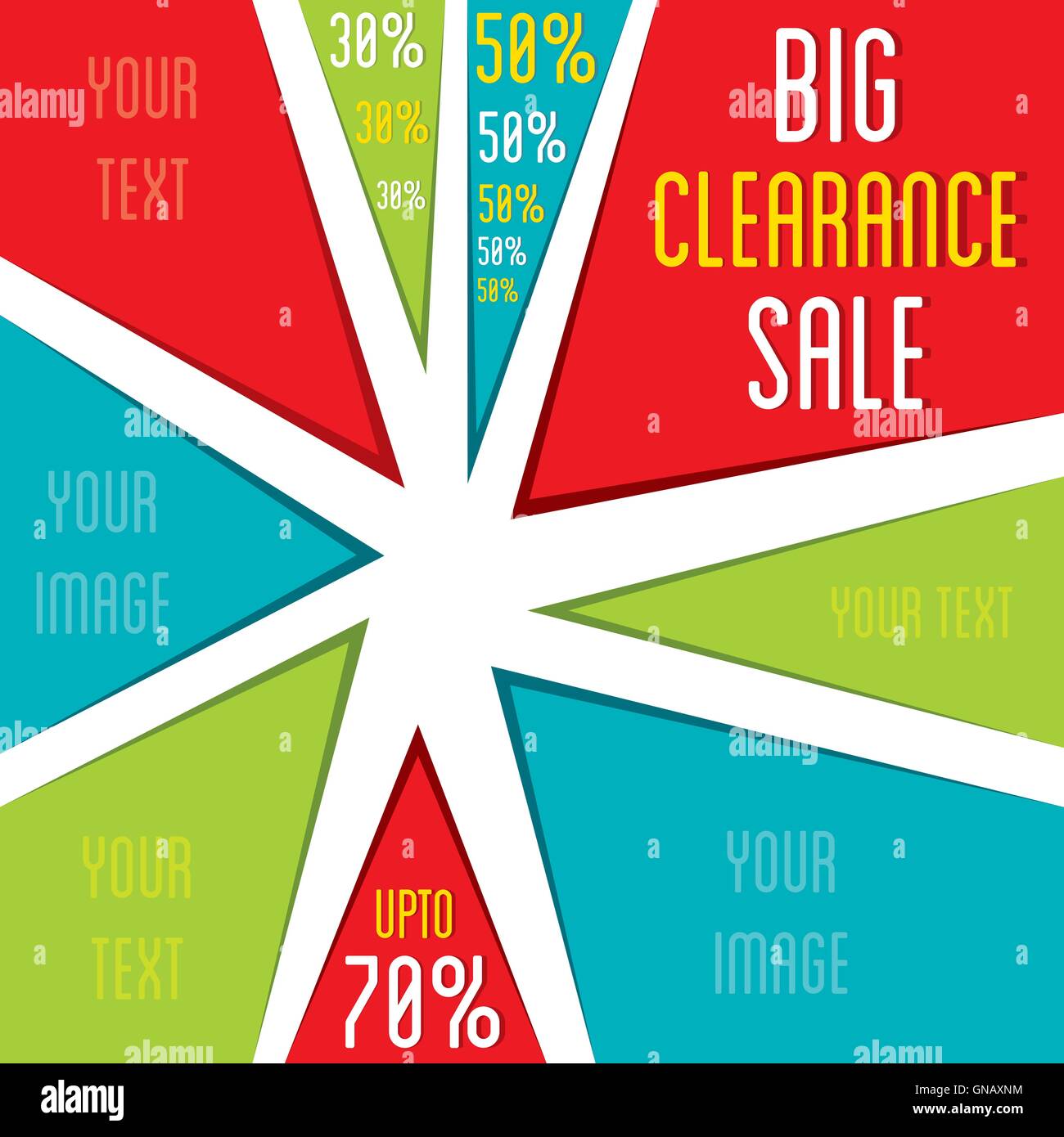 creative big offer discount banner or flyer design vector Stock Vector Image & Art Alamy