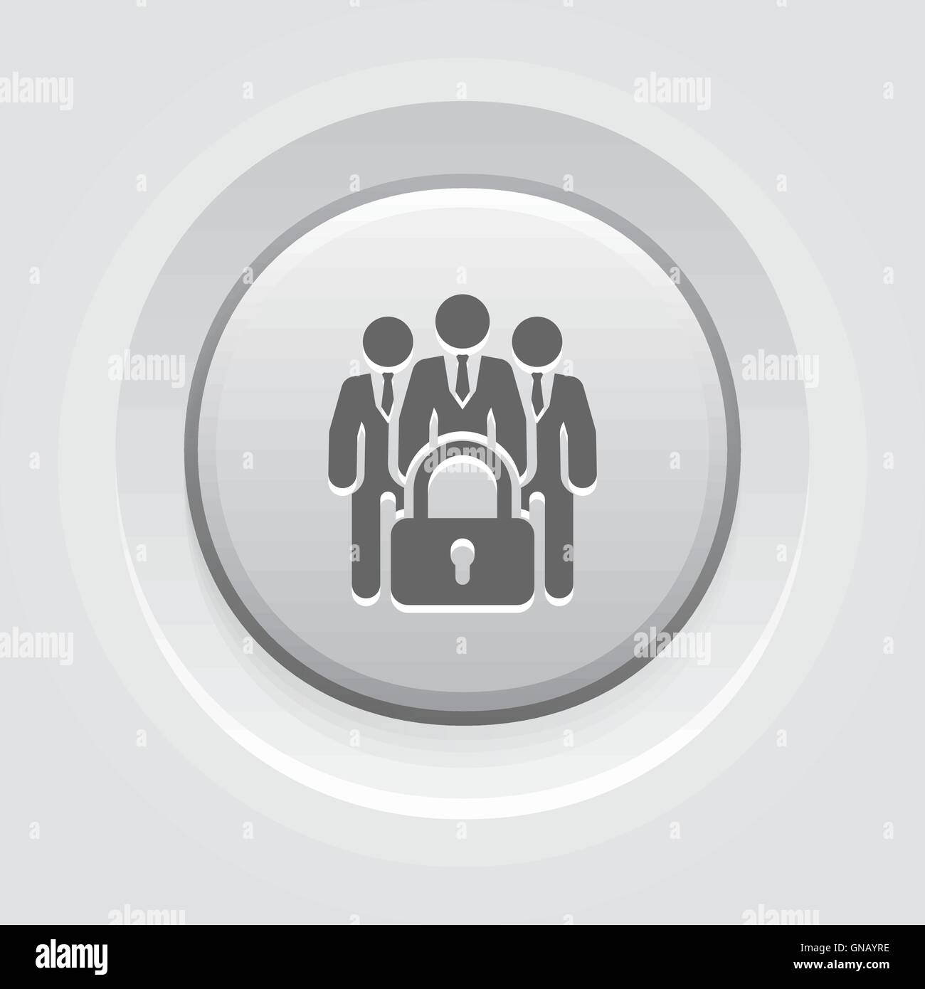 Business Security Icon Stock Vector