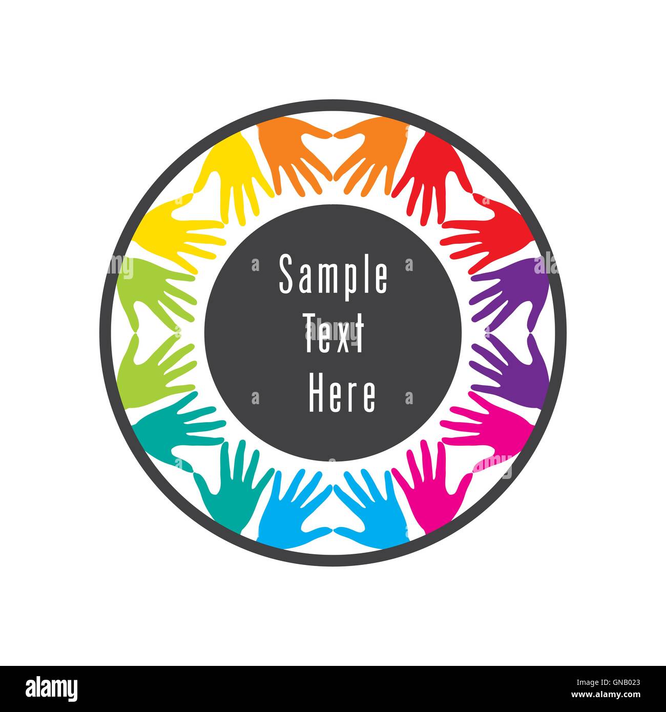 teamwork or unity concept design vector Stock Vector Image & Art - Alamy