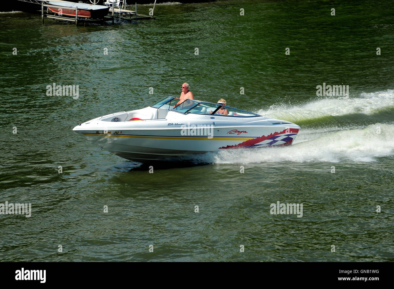 Recreational boating. Stock Photo