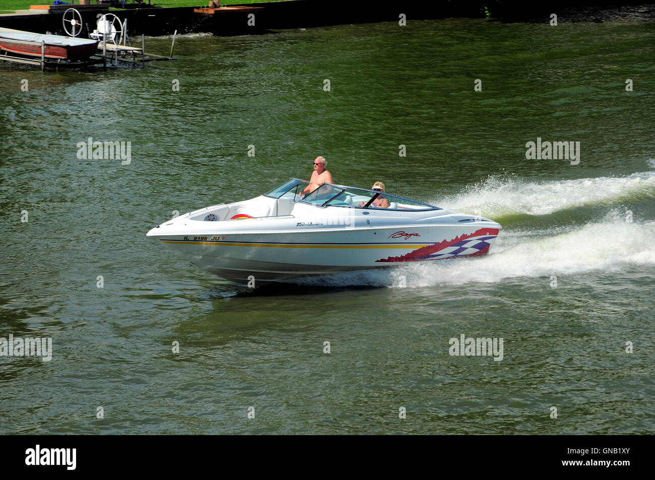 Recreational boating. Stock Photo