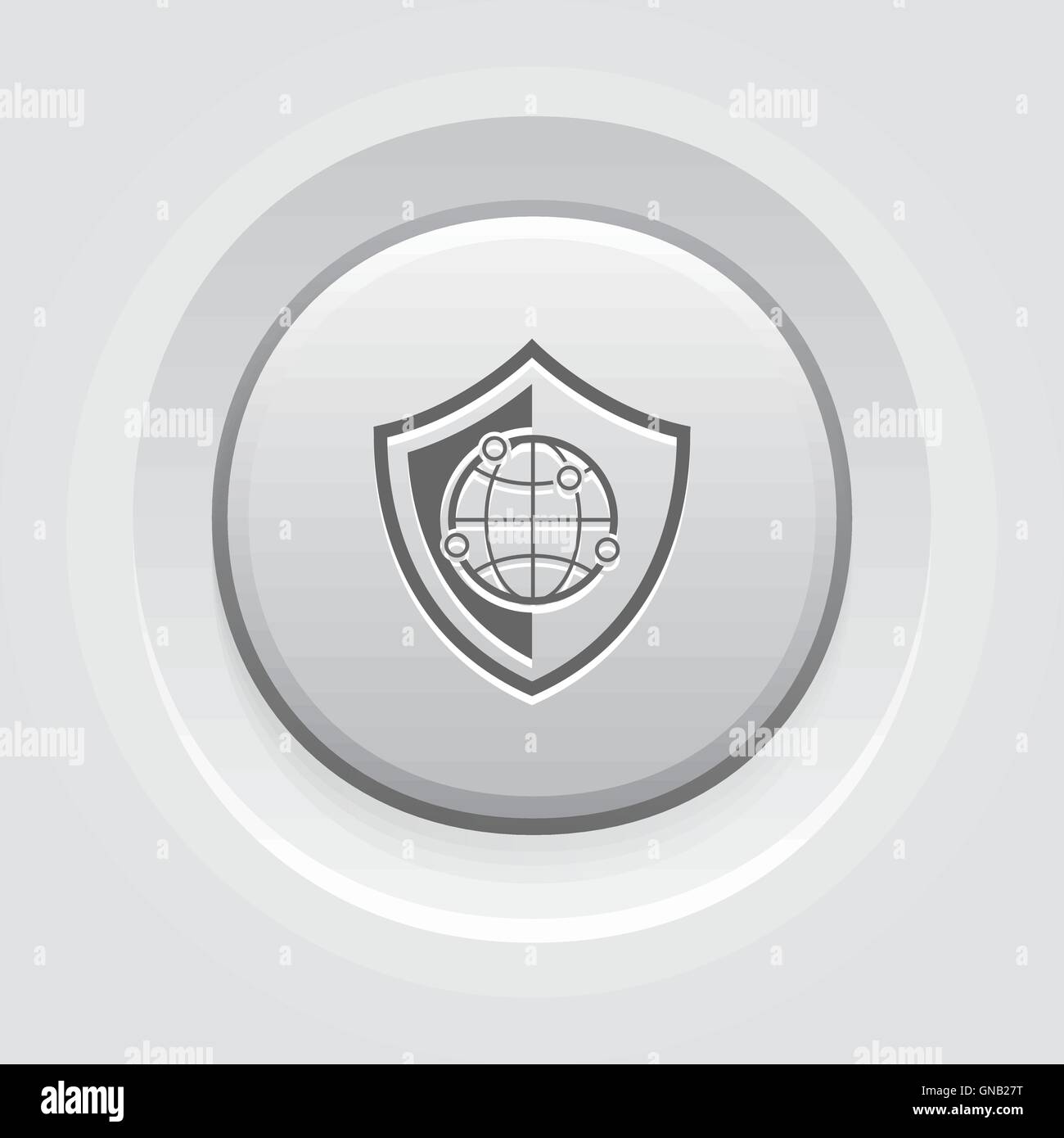 Network Security Icon Stock Vector