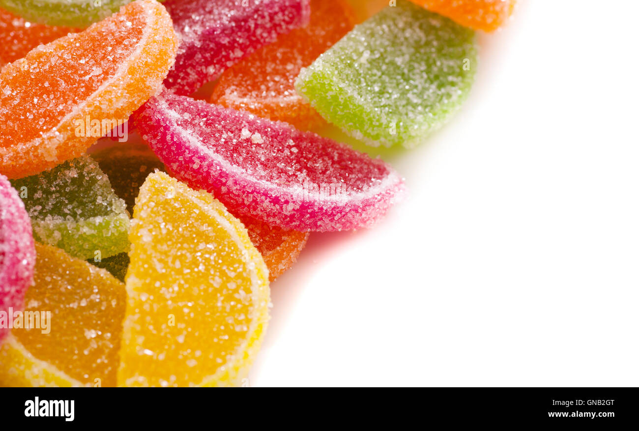 Citrus fruit candy Stock Photo Alamy
