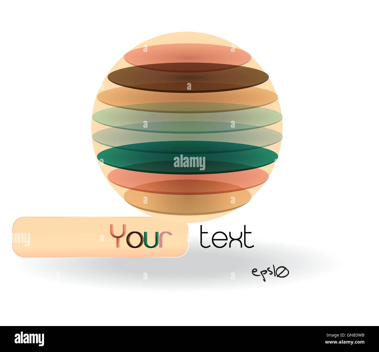 Multicolor glossy abstract logo Stock Vector Image & Art - Alamy