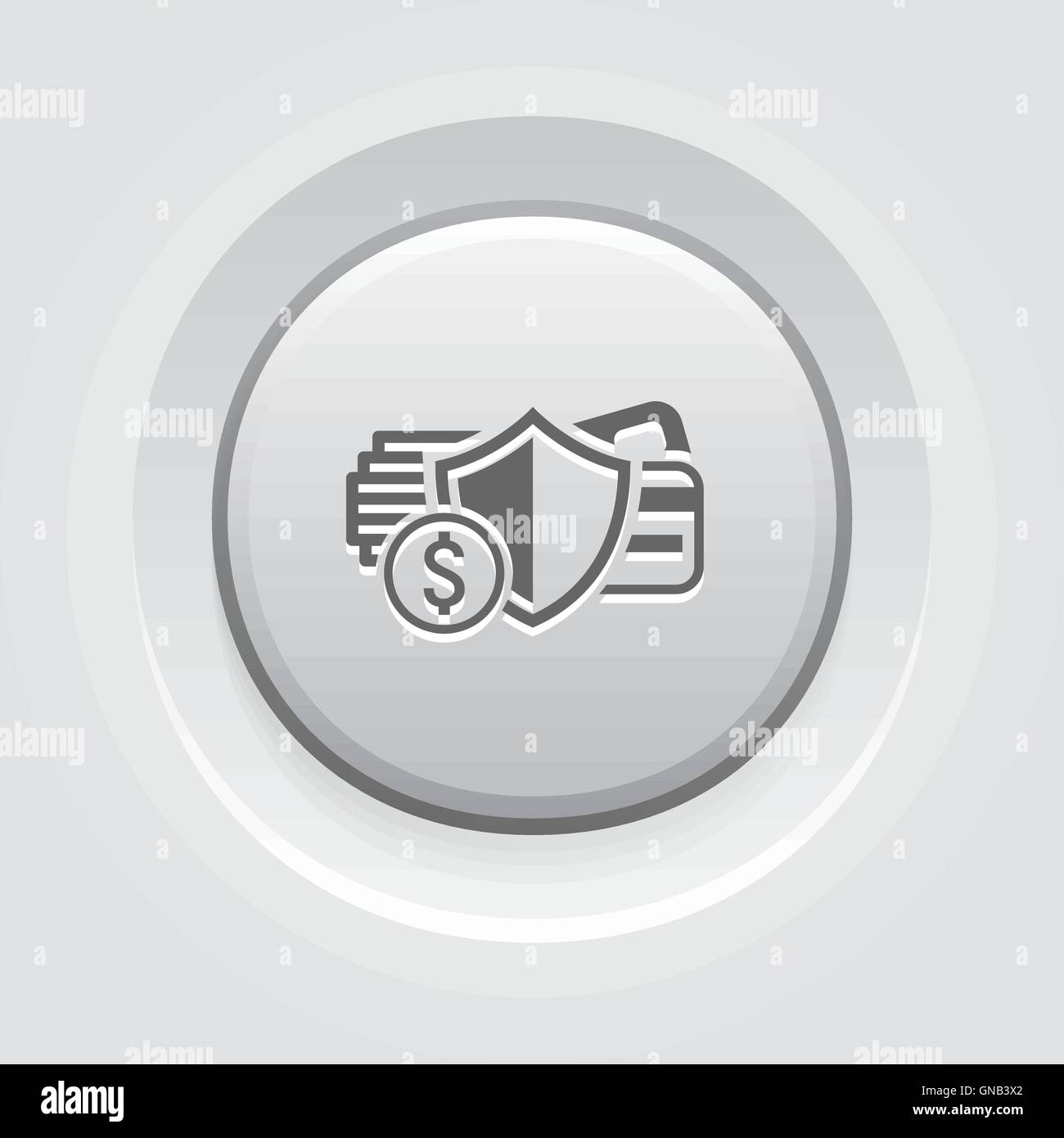 Secure Transaction Icon Stock Vector