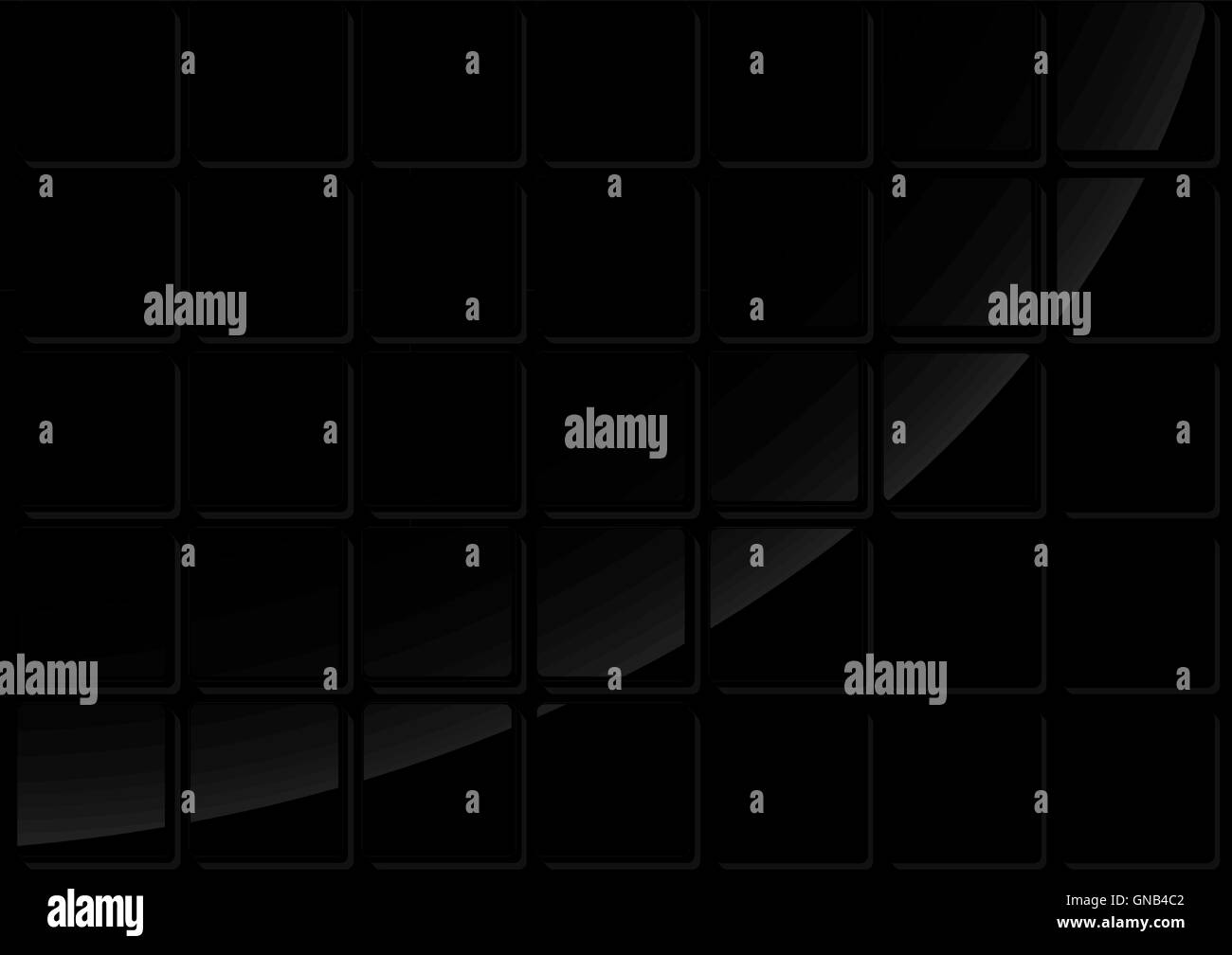 Black Tiled Background Stock Vector Image & Art Alamy