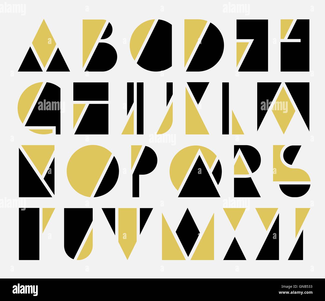 Art fonts Stock Vector Images - Alamy