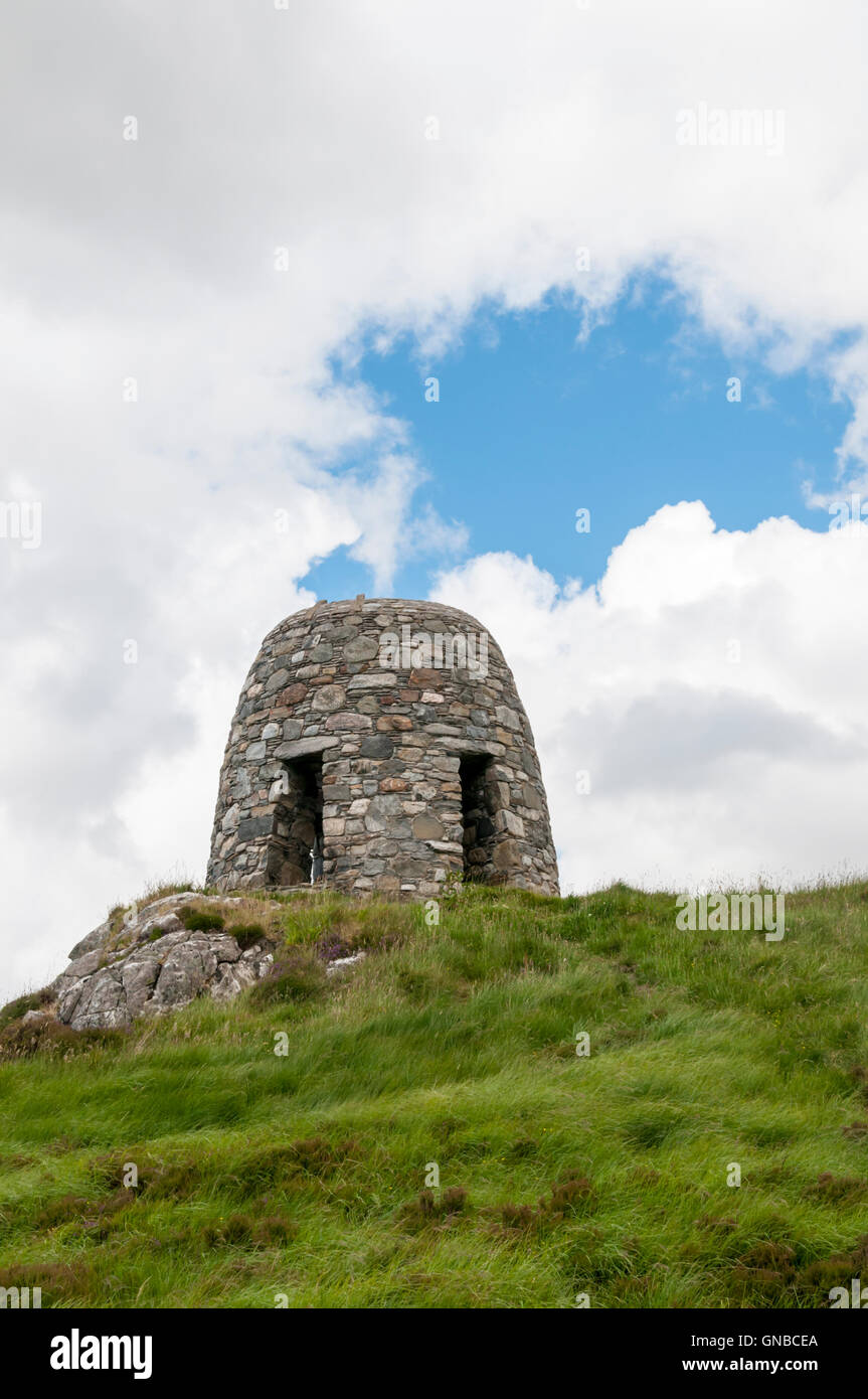 A monument to the Pairc Deer Raiders at Balallan on the Isle of Lewis