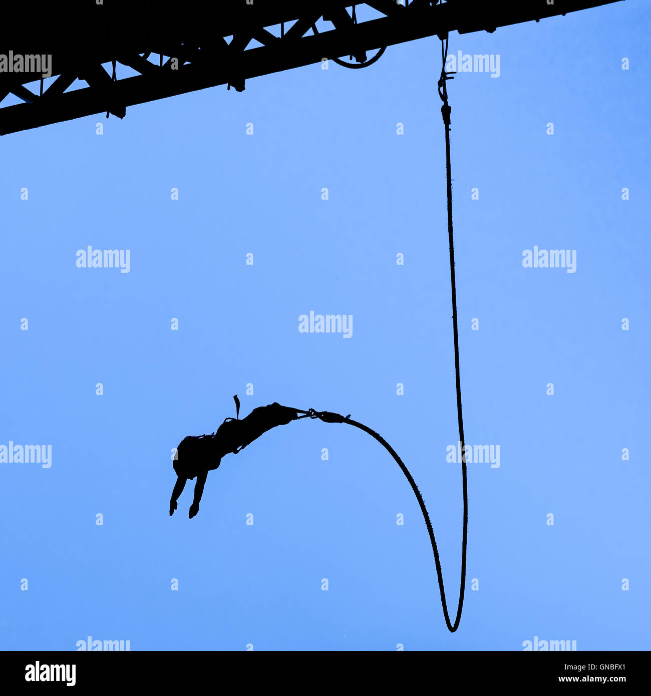 Bungee jump harness hires stock photography and images Alamy