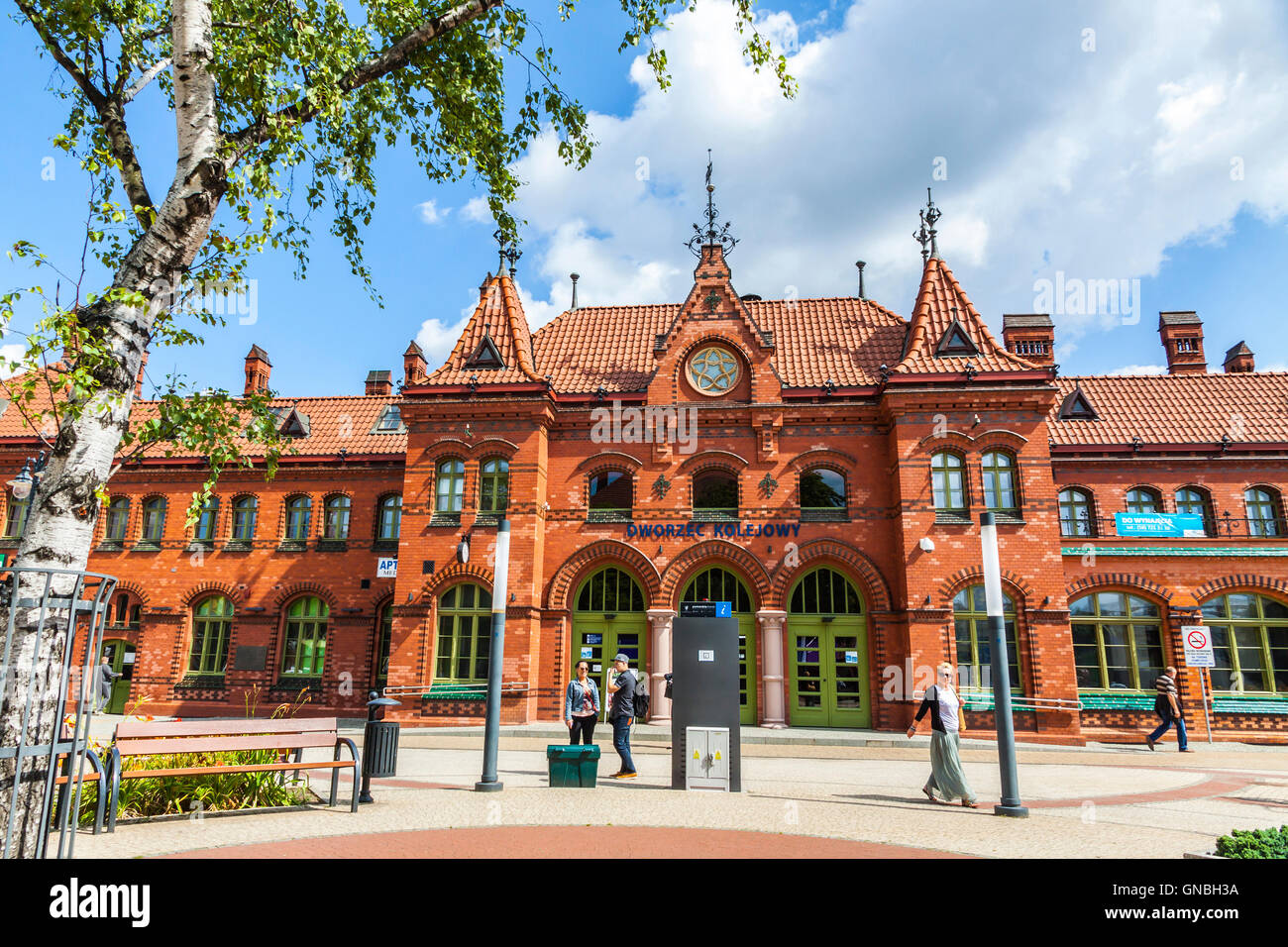 Malbork railway station hires stock photography and images Alamy