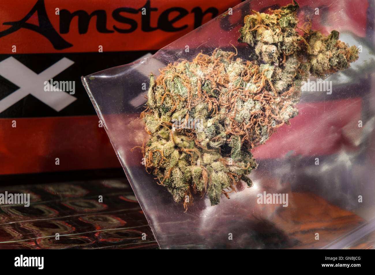Dutch Weed with Amsterdam logo Stock Photo Alamy
