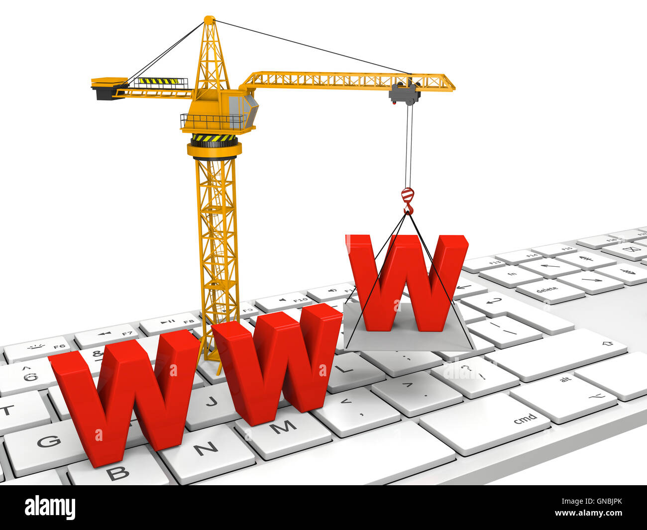 Under construction crane hi-res stock photography and images - Alamy