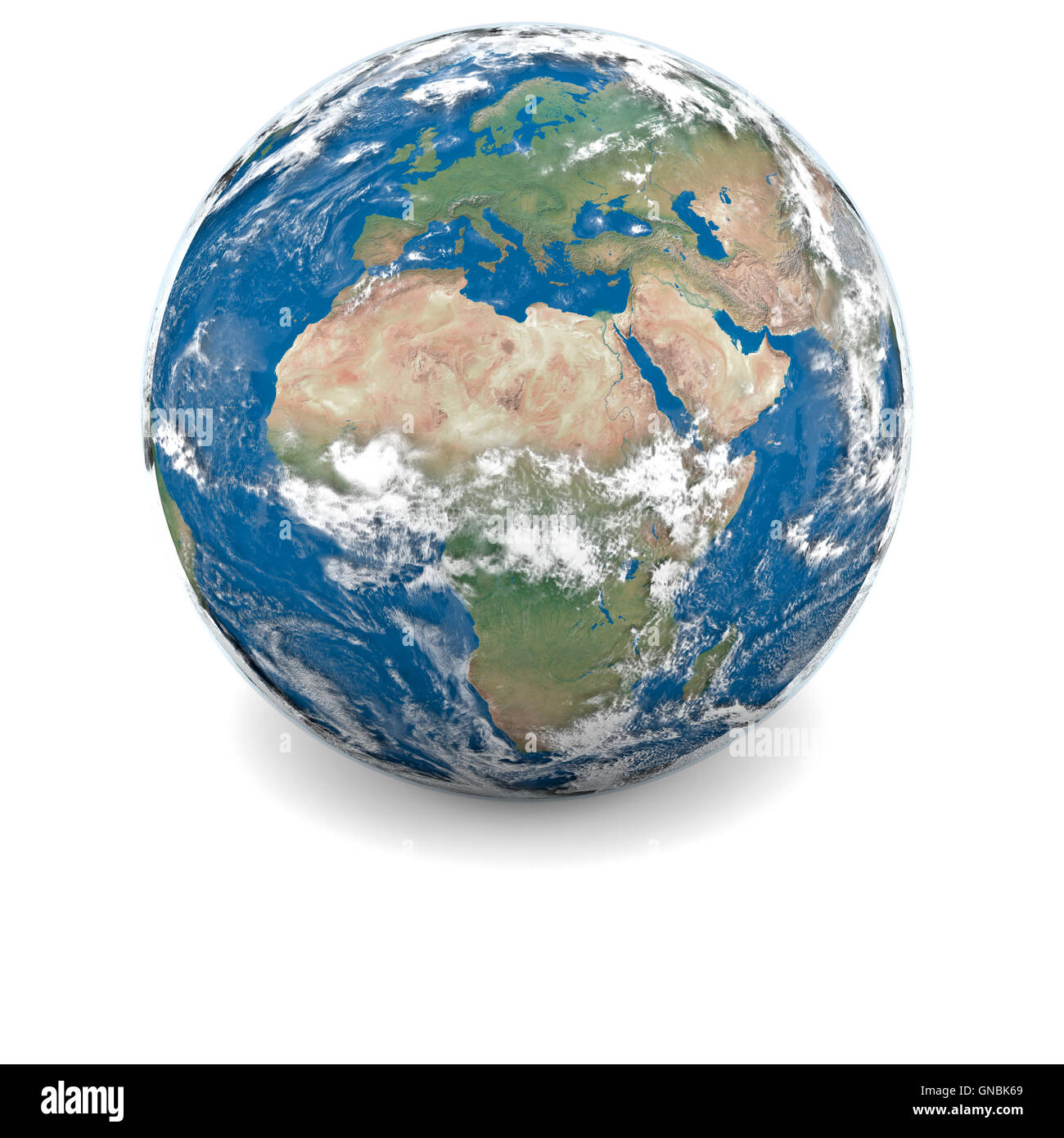 Illustration of Earth Stock Photo