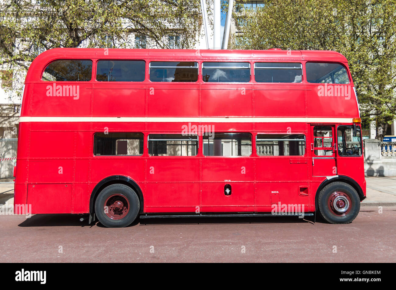London famous red buses Stock Photo Alamy