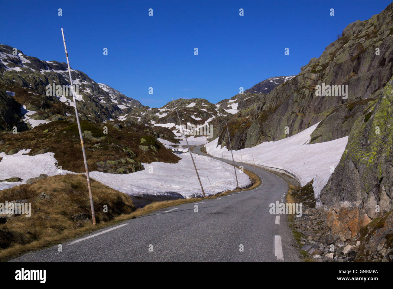 Ryfylke mountain road hi-res stock photography and images - Alamy