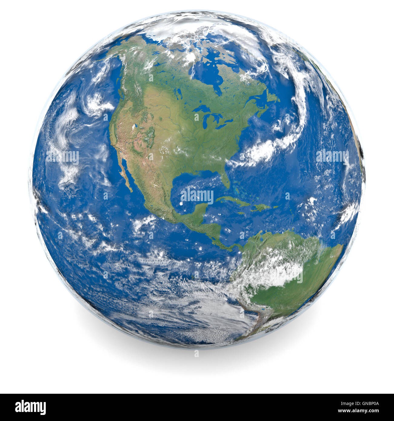 Illustration of Earth Stock Photo