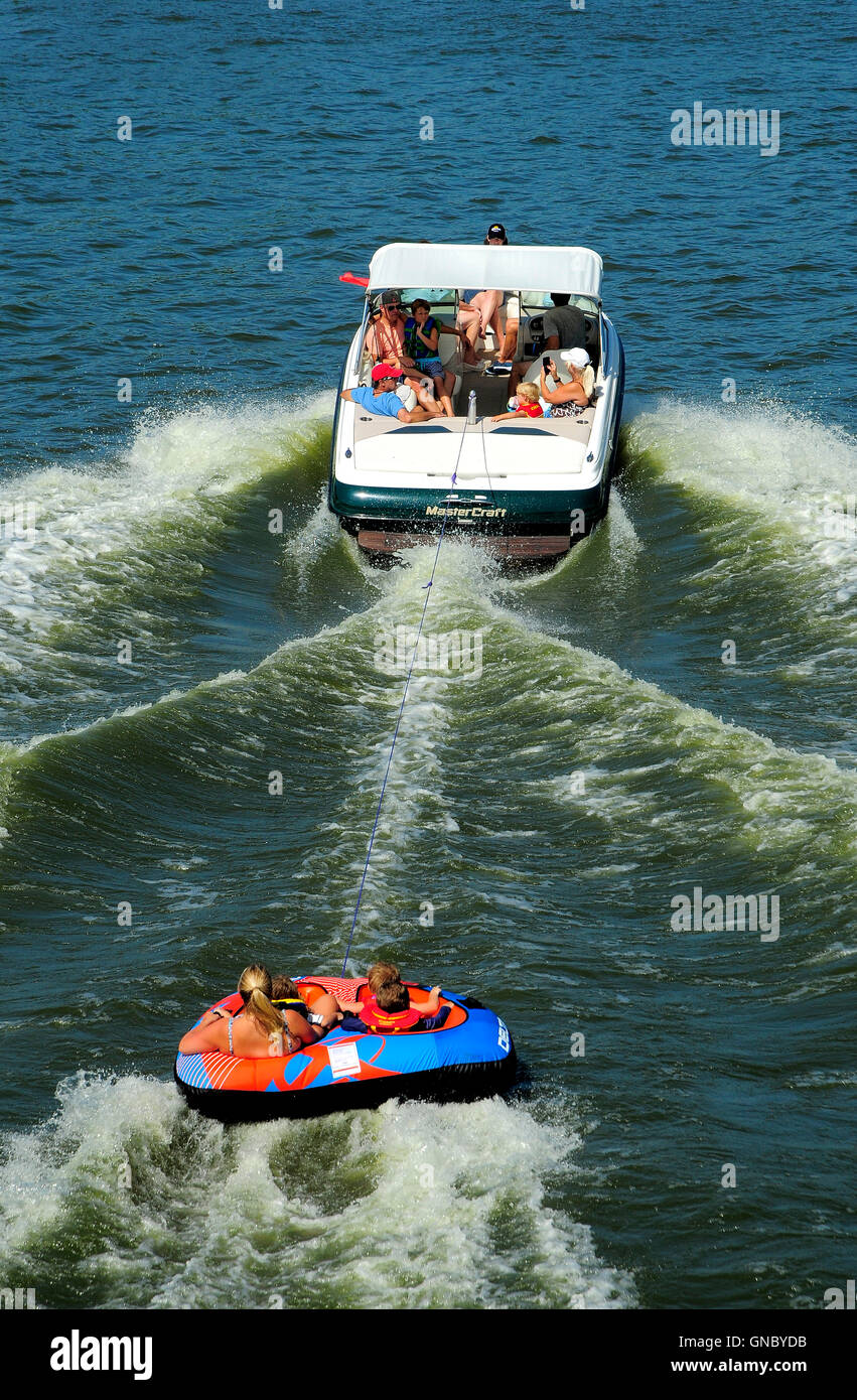 Boat pulling tube hi-res stock photography and images - Alamy