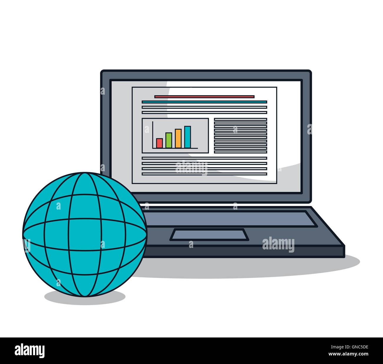 laptop computer settings technology icon Stock Vector Image & Art - Alamy