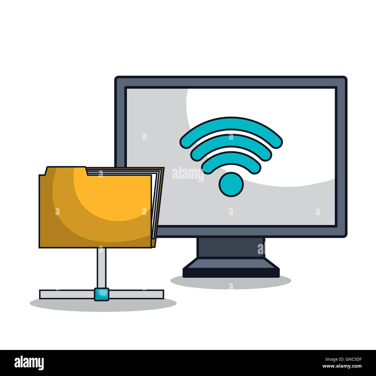 computer settings technology icon Stock Vector Image & Art - Alamy