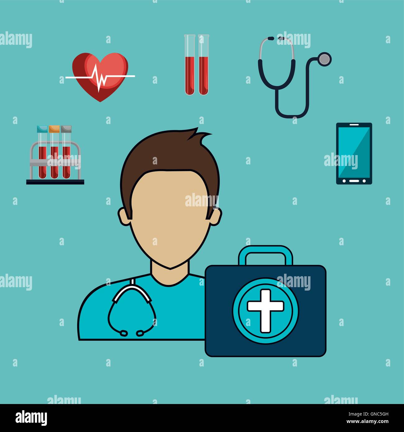 set medical healthcare icons Stock Vector Image & Art - Alamy