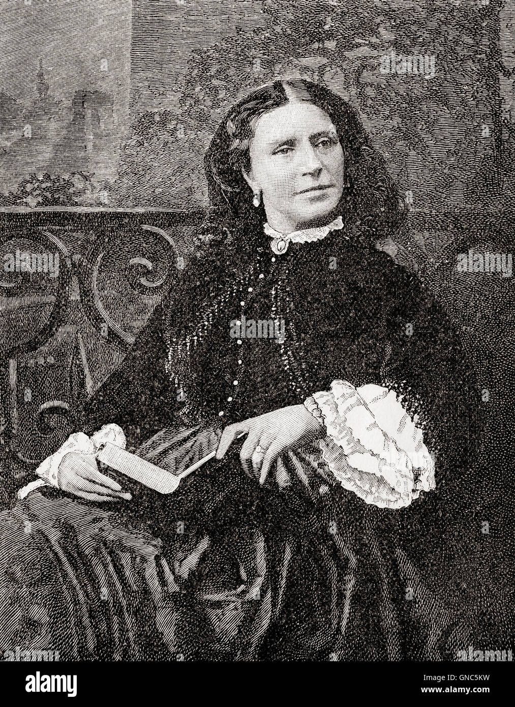 Helena Saville Faucit, Lady Martin, 1817 – 1898.  English actress. Stock Photo