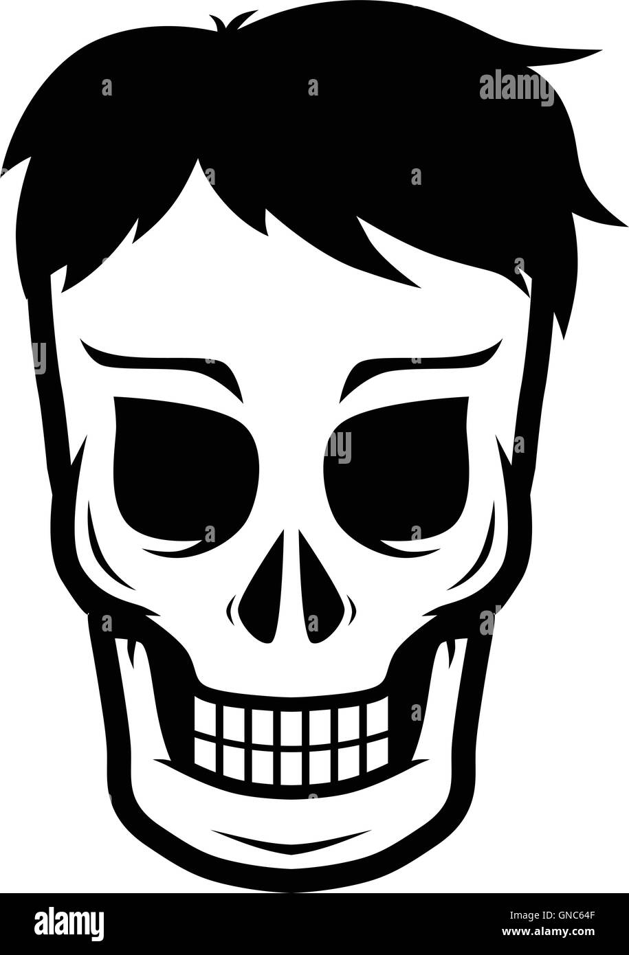 Skull an Stock Vector Images - Alamy
