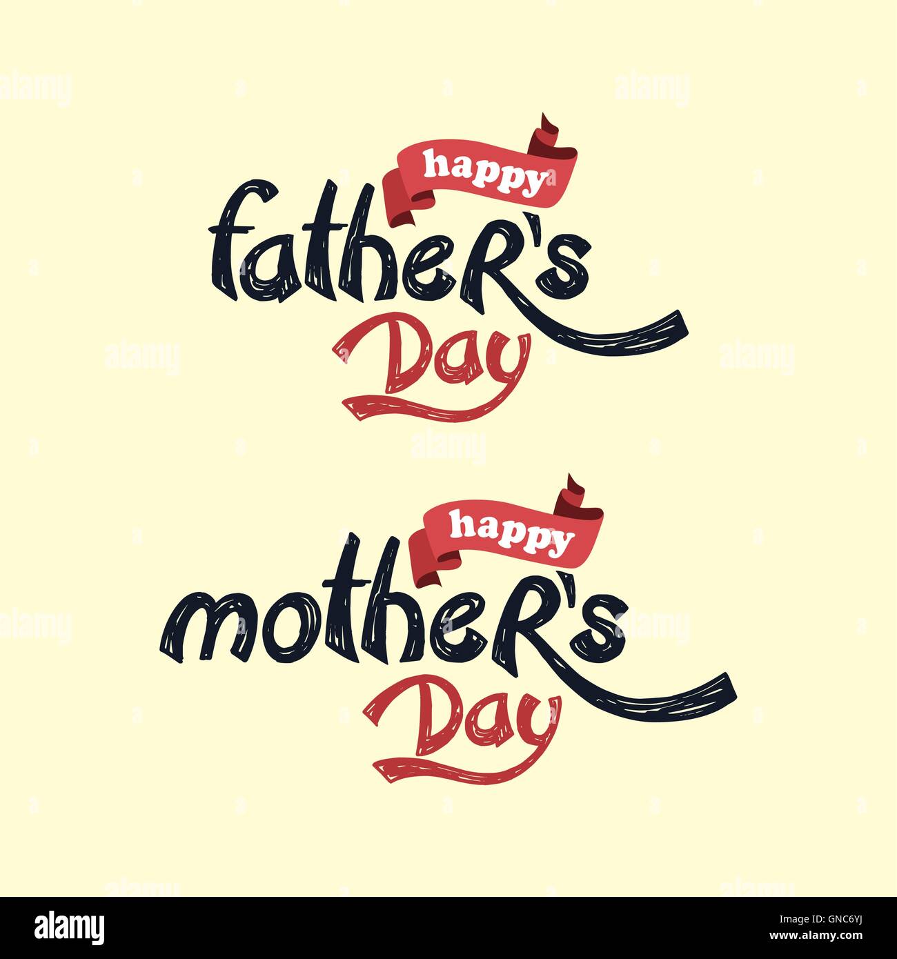 happy mother father day theme Stock Vector Image & Art - Alamy