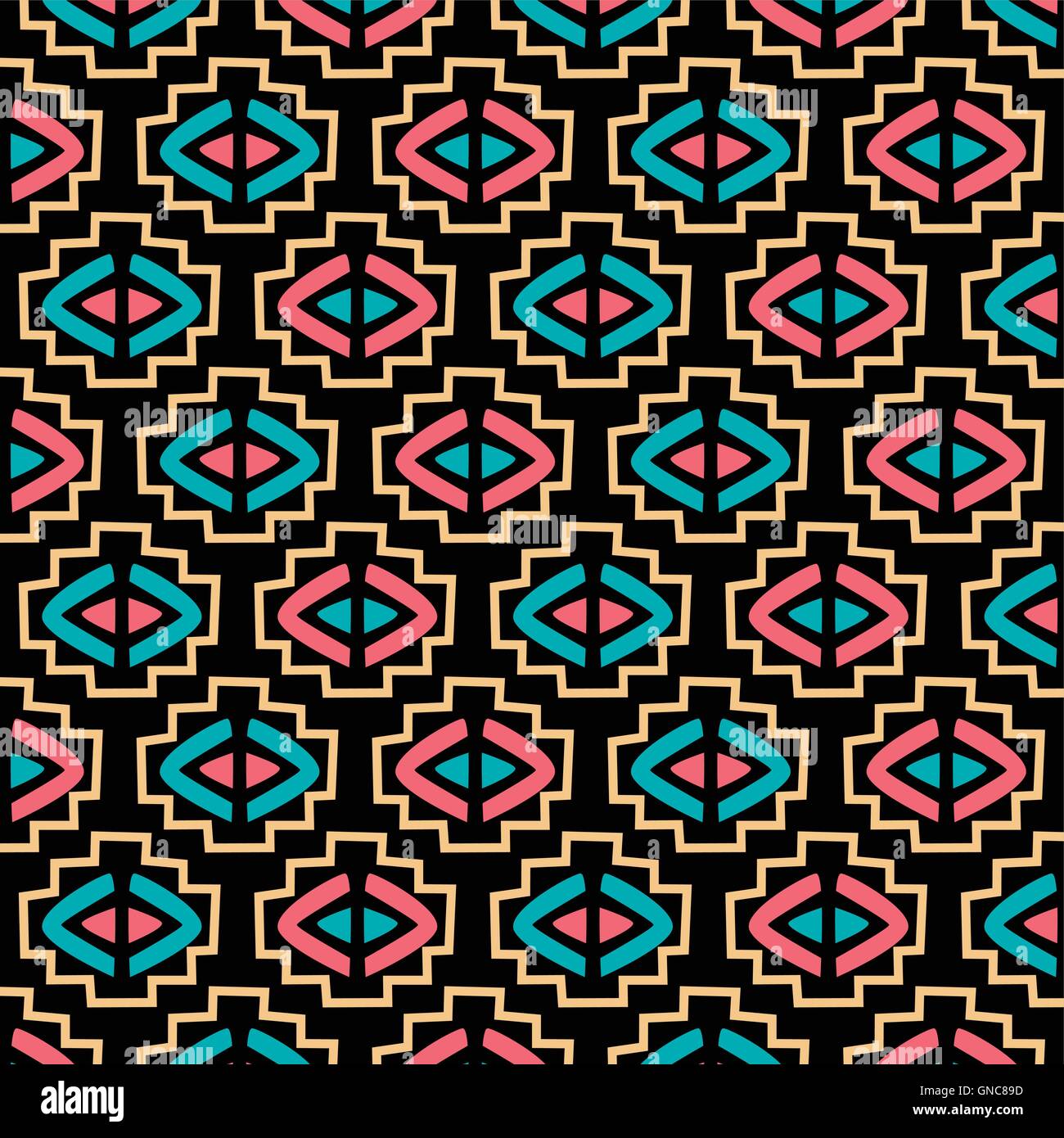 native ethnic pattern Stock Vector Image & Art - Alamy