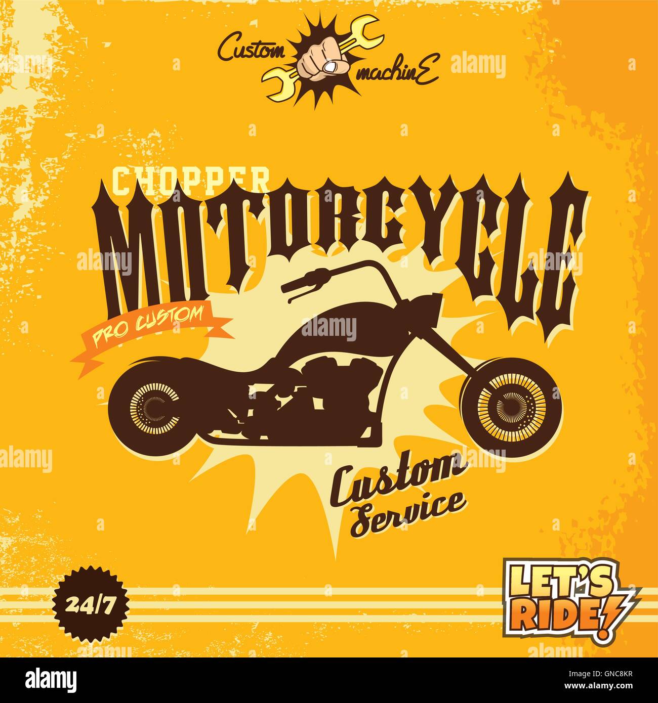 1960s motorcycle chopper hi-res stock photography and images - Alamy
