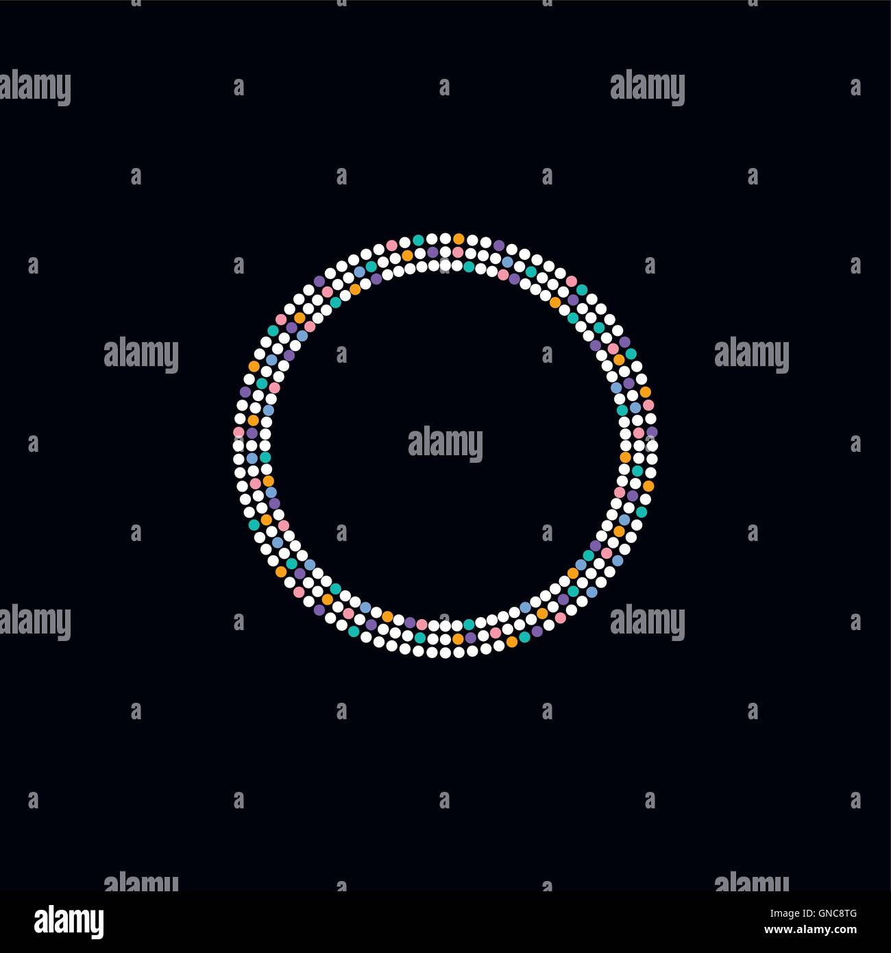 colorful dot theme art Stock Vector Image & Art Alamy