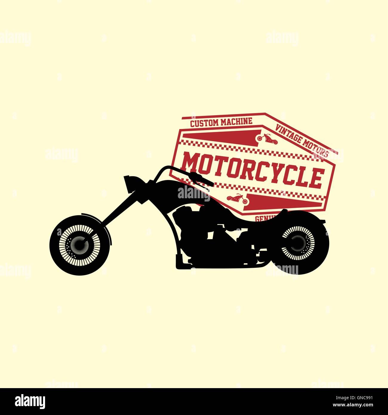 1960s motorcycle chopper hi-res stock photography and images - Alamy