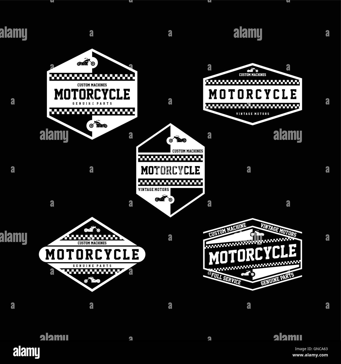 custom motorcycle chopper bike Stock Vector Image & Art - Alamy